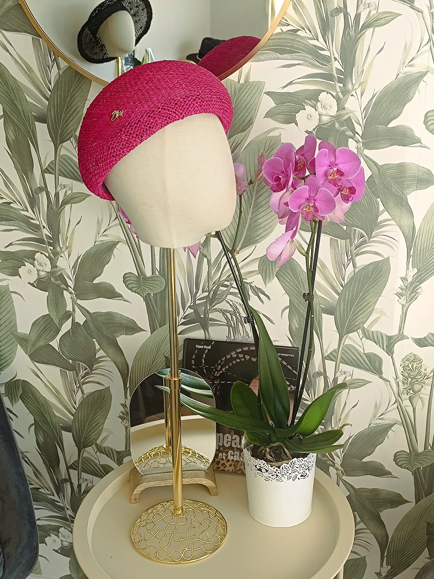 Béret fushia - 210 €